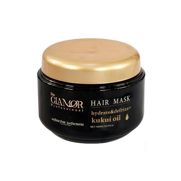 گرد2 ماسک مو مشکی فری سولفات روغن کوکوی گلامور 1000 میلی لیتر - Image 1
